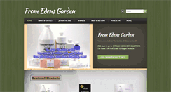Desktop Screenshot of fromedensgarden.com